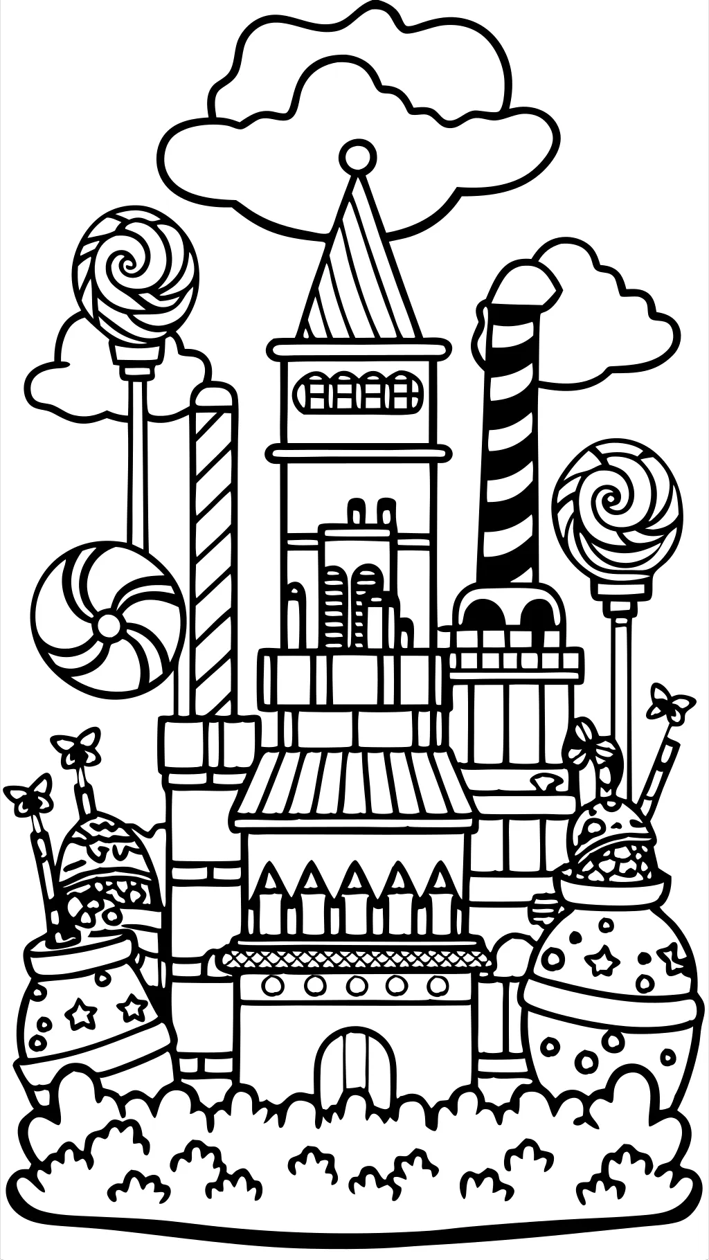 willy wonka coloring pages